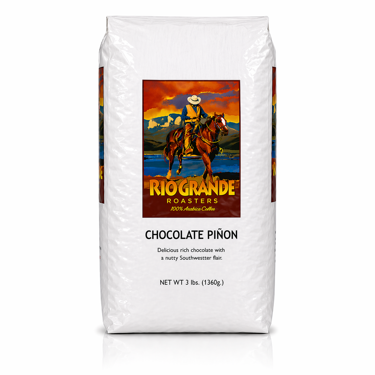 RIO GRANDE ROASTERS WB Chocolate Pinon Coffee 3 lbs – Taste New Mexico