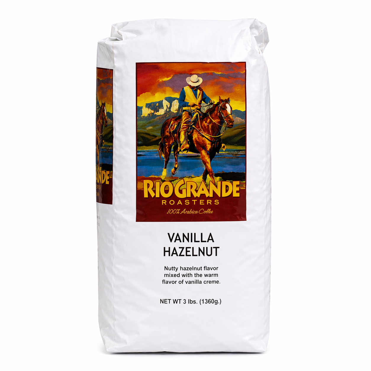 rio RIO GRANDE ROASTERS WB Vanilla Hazelnut 3 lbs – Taste New Mexico