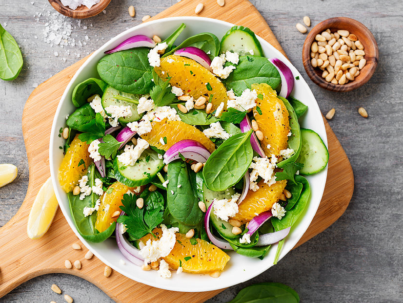 Holy Chipotle! Orange and Spinach Dressing