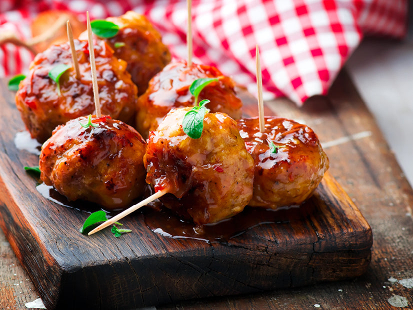 Holy Chipotle! Honey Chipotle Barbecue Meatballs