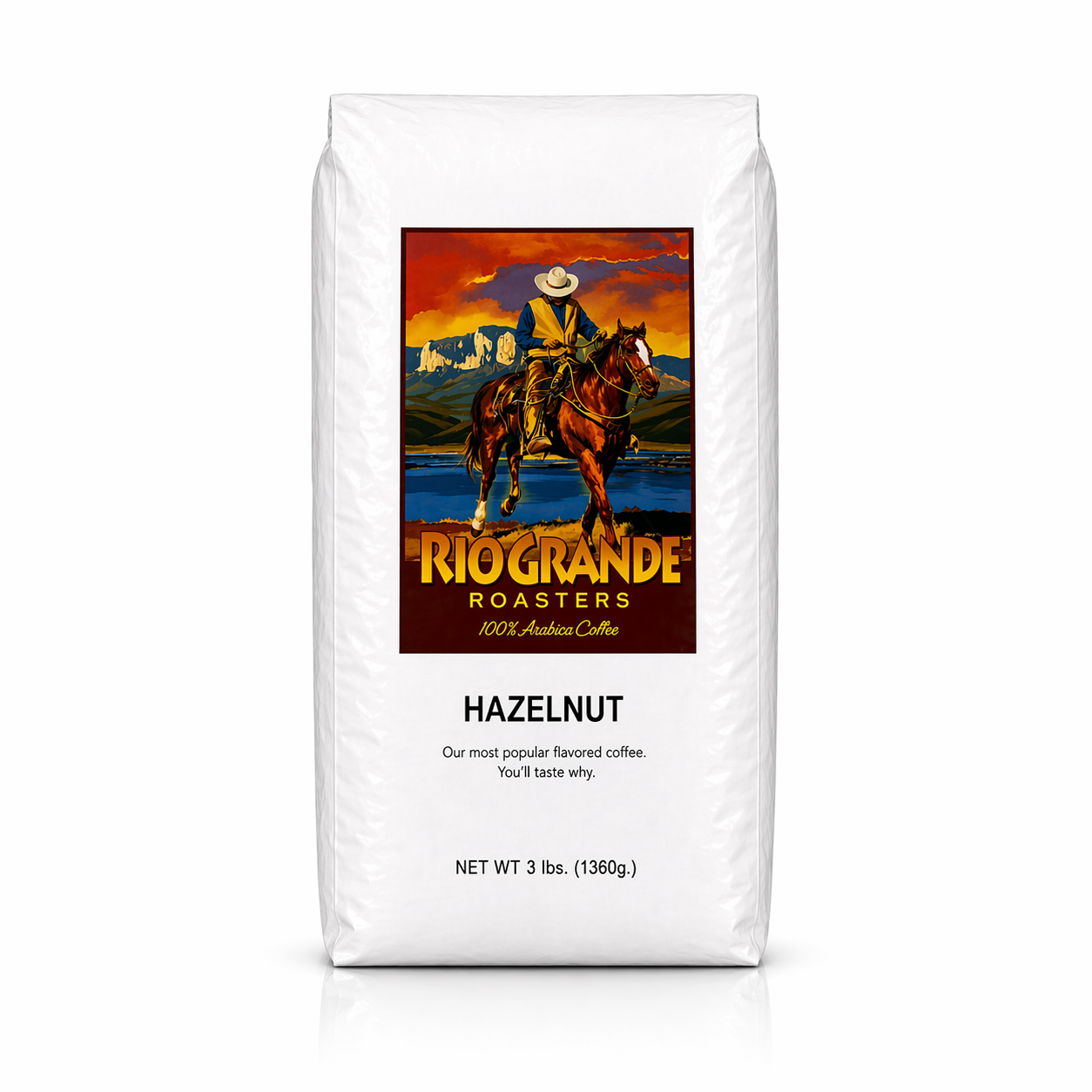 RIO GRANDE ROASTERS WB Hazelnut Coffee 3 lbs