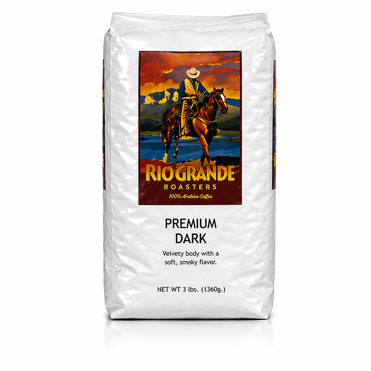 RIO GRANDE ROASTERS WB Premium Dark Coffee 3 Lbs