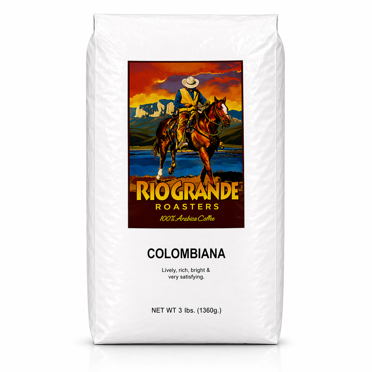 RIO GRANDE ROASTERS WB Columbiana Coffee 3 lbs