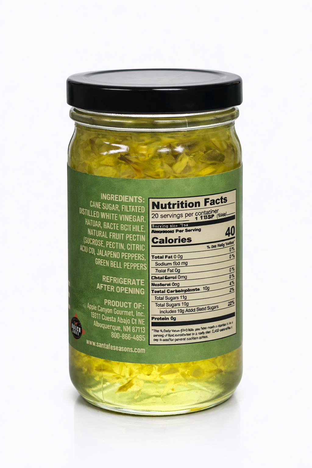 SANTA FE SEASONS Green Chile Jelly