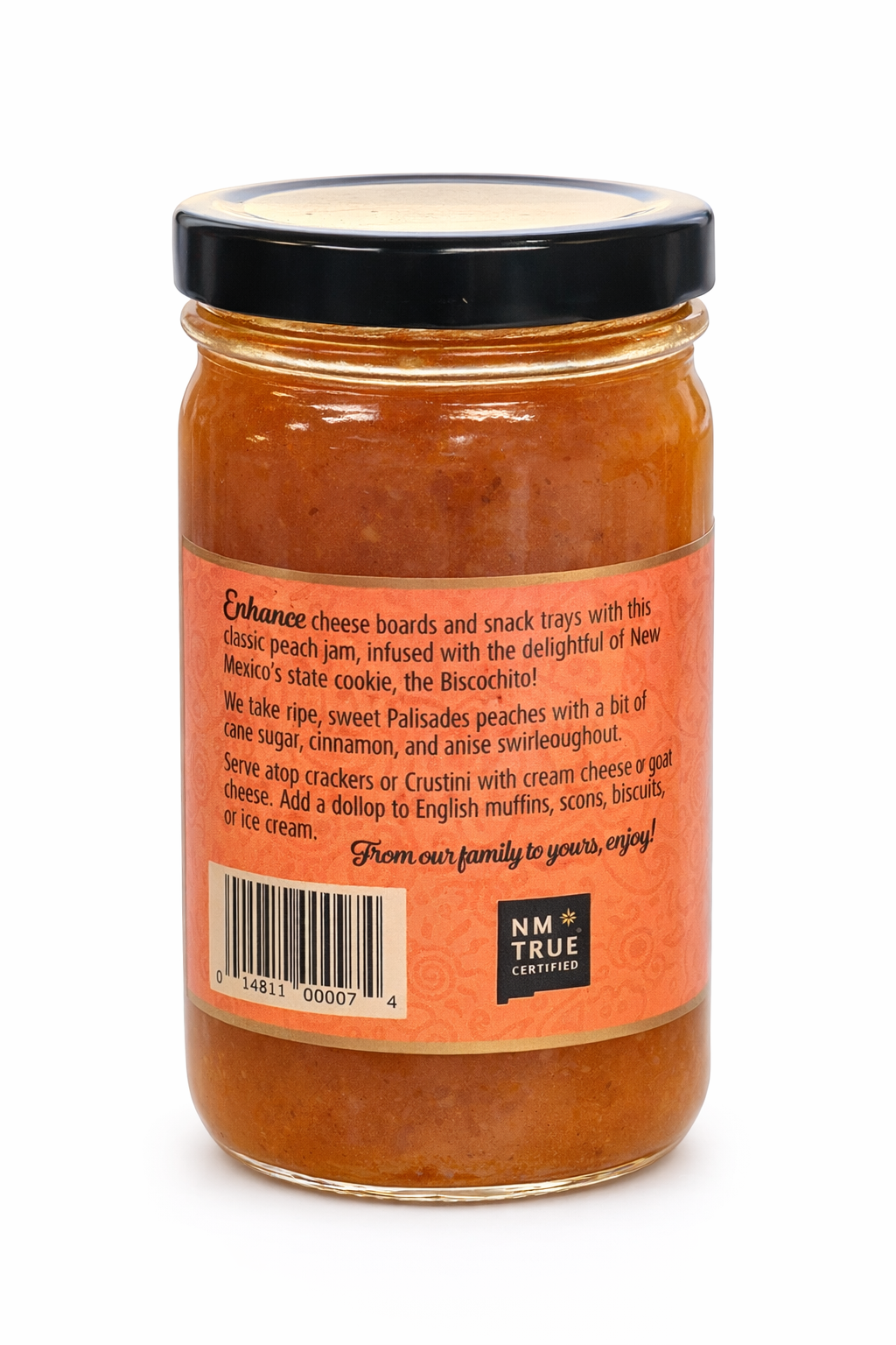 SANTA FE SEASONS Biscochito Peach Jam