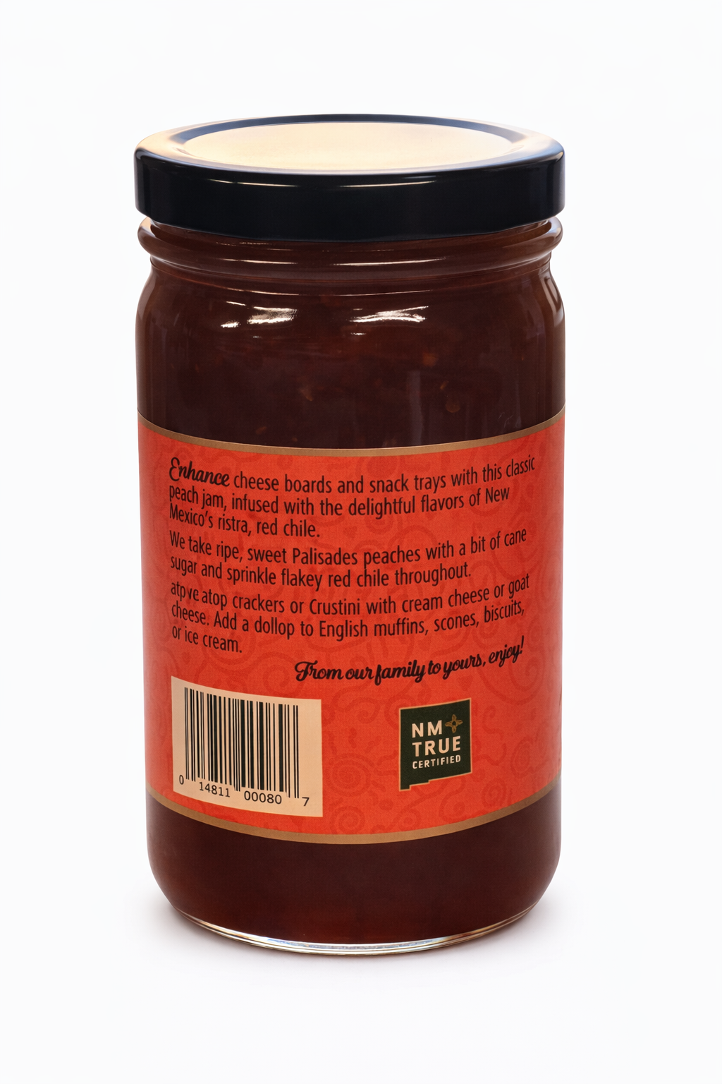 SANTA FE SEASONS Red Chile Peach Jam