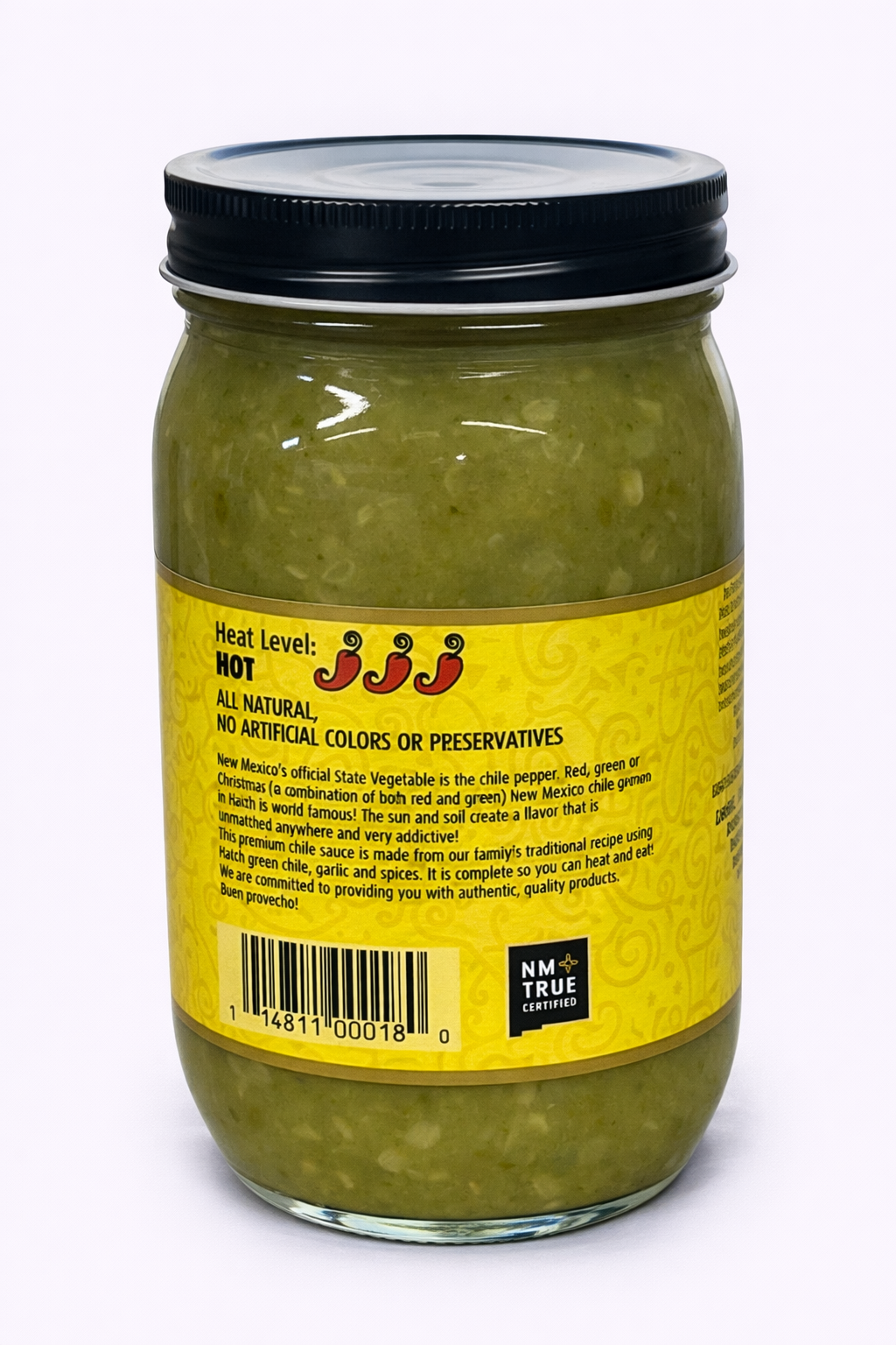 SANTA FE SEASONS Green Chile Sauce HOT