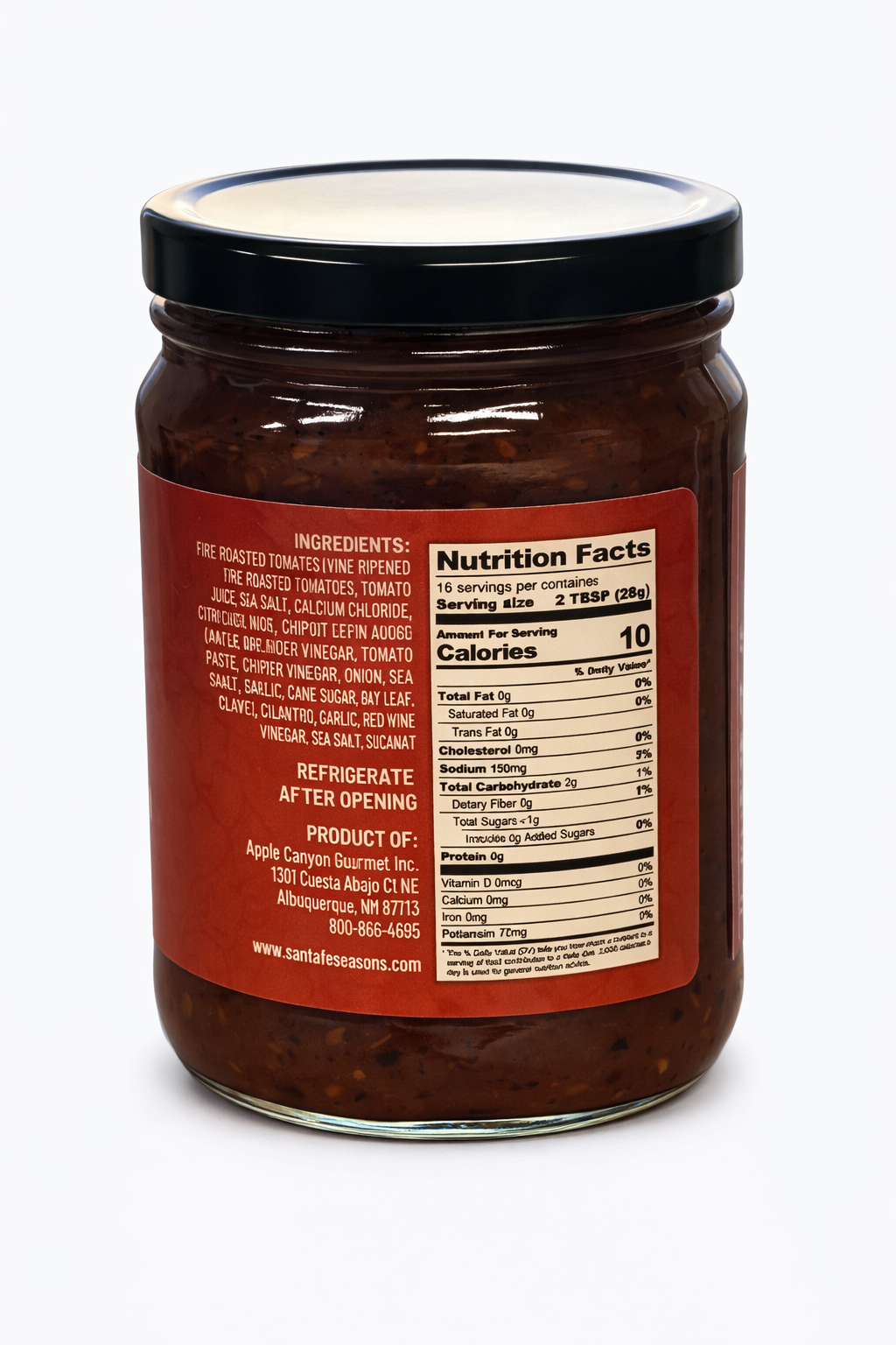 SANTA FE SEASONS Fire Roasted Salsa