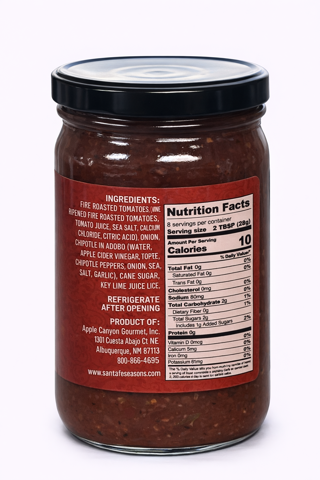 SANTA FE SEASONS Fire Roasted Salsa