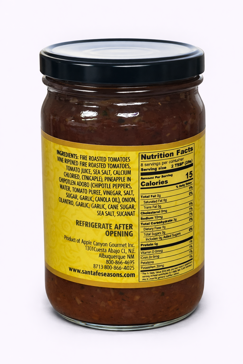 SANTA FE SEASONS Flamin' Pineapple Salsa