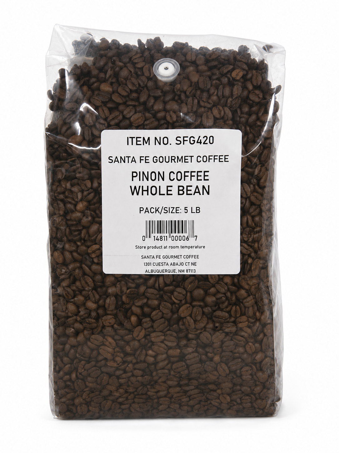 SANTA FE GOURMET WB Piñon Coffee  5 lbs