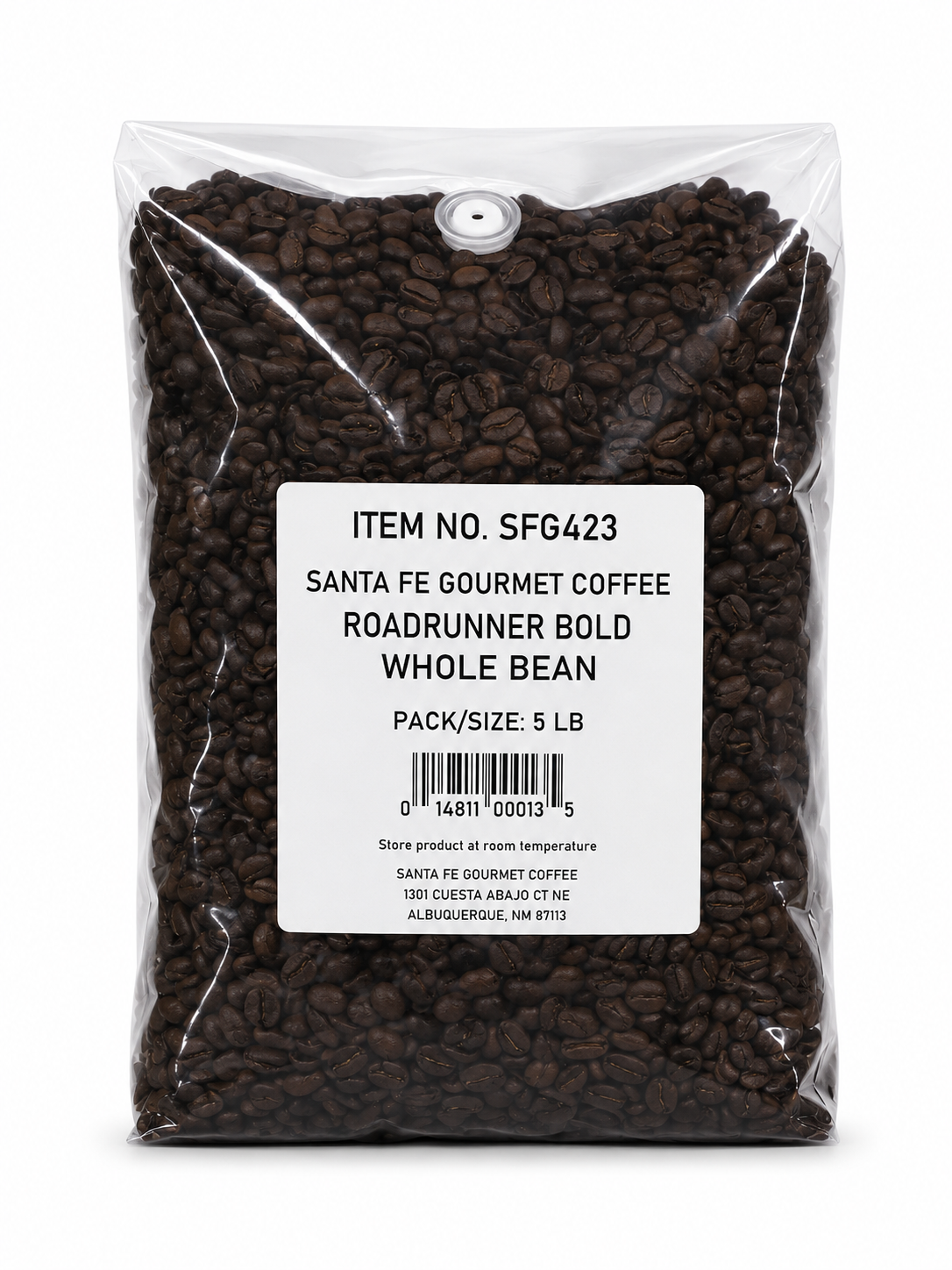 SANTA FE GOURMET WB Roadrunner Bold Coffee 5 lbs