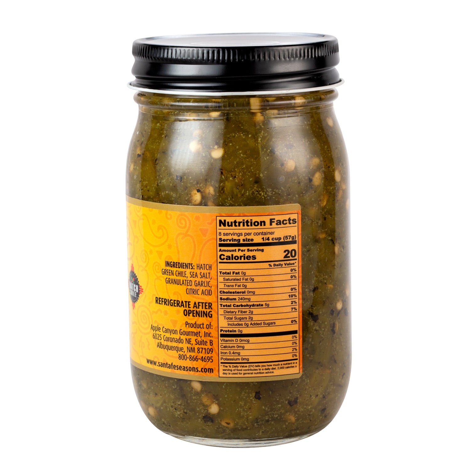 Flame Roasted Green Chile HOT