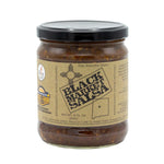 Black Market Fire Roasted Salsa, front of jar