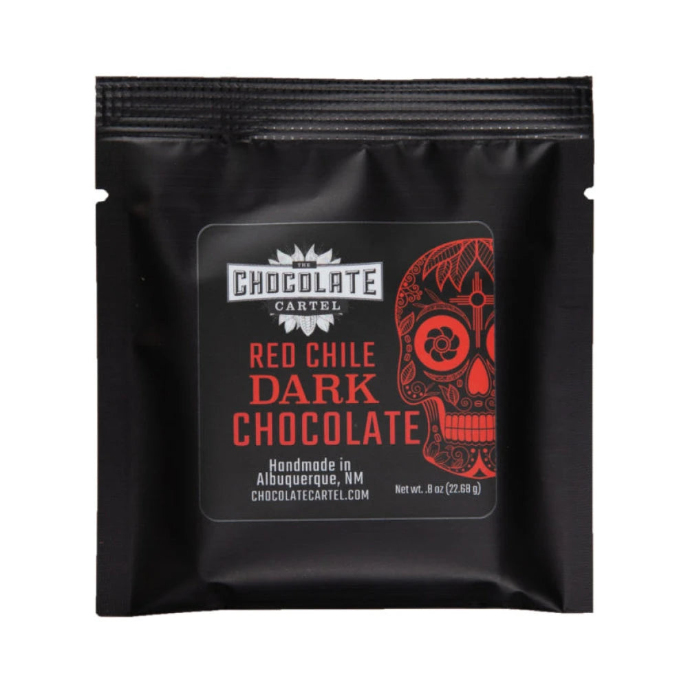 Chocolate Cartel Red Chile Chocolate Bar, front of package