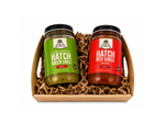 Christmas Red & Green Chile 2 Pack Gift Set, Hot spice level, front of package