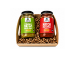 Christmas Red & Green Chile 2 Pack Gift Set, Medium spice level, front of package