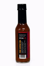 Fuego Scorpion Hot Sauce, heat scale rating chart
