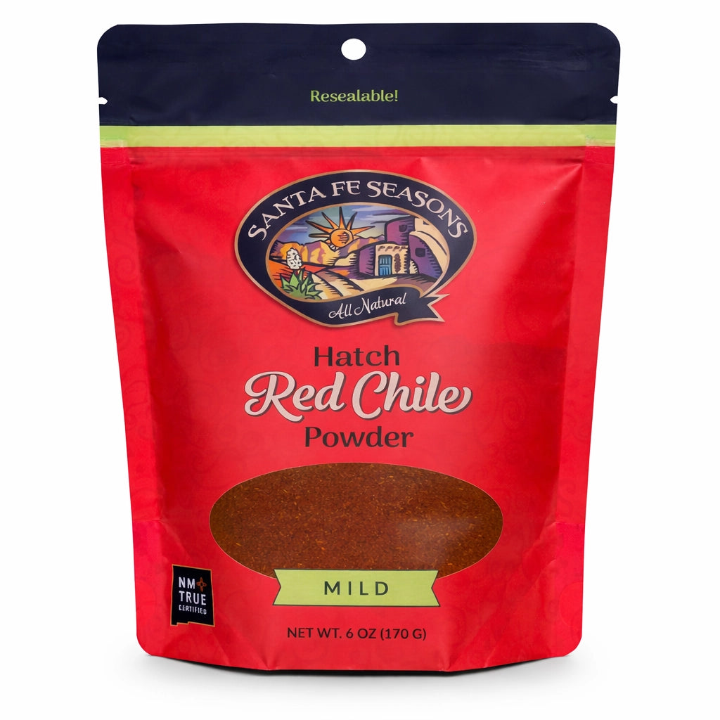 Santa Fe Seasons Hatch Certified Red Chile Powder, Mild, front of package