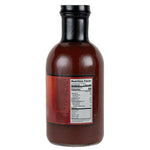 Holy Chipotle! Honey Chipotle Barbecue Sauce bottle, back label