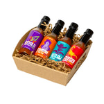 Iconic New Mexico Hot Sauce 4 Pack Gift Set, front of package