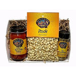 Posole Meal Gift Set with White Corn Posole, Medium spice level, front of package
