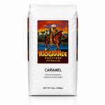 Rio Grande Roasters Whole Bean Caramel Coffee 3 lb bag, front view