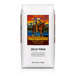 Rio Grande Roasters Whole Bean Decaf Piñon Coffee 3 lb bag, front view