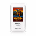 Rio Grande Roasters Whole Bean Hazelnut Coffee 3 lb bag, front view