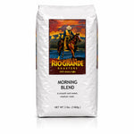 Rio Grande Roasters Whole Bean Morning Blend Coffee 3 lb bag, front view