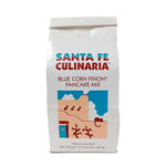 Santa Fe Culinaria Blue Corn Piñon Pancake Mix, front of package
