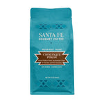 Santa Fe Gourmet Chocolate Piñon Coffee, Ground, front of bag