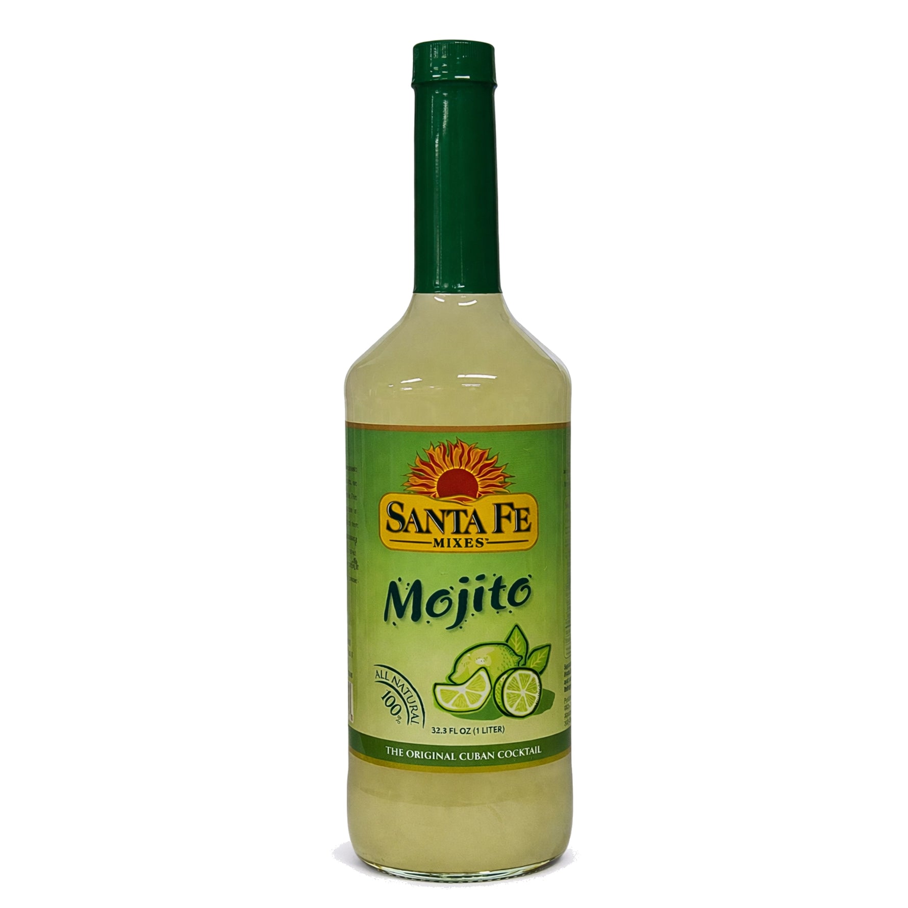 Santa Fe Mixes Mojito Mix, front of bottle