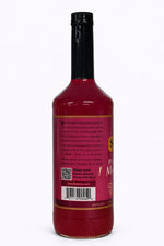 Santa Fe Mixes Prickly Pear Margarita Mix, back label with nutrition facts