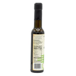 Santa Fe Olive Oil Co. New Mexico Green Chile Extra Virgin Olive Oil, back label with ingredients and nutrition facts