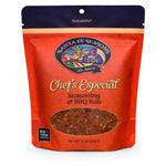Santa Fe Seasons Chef's Especial BBQ Rub & Seasoning, front of jar