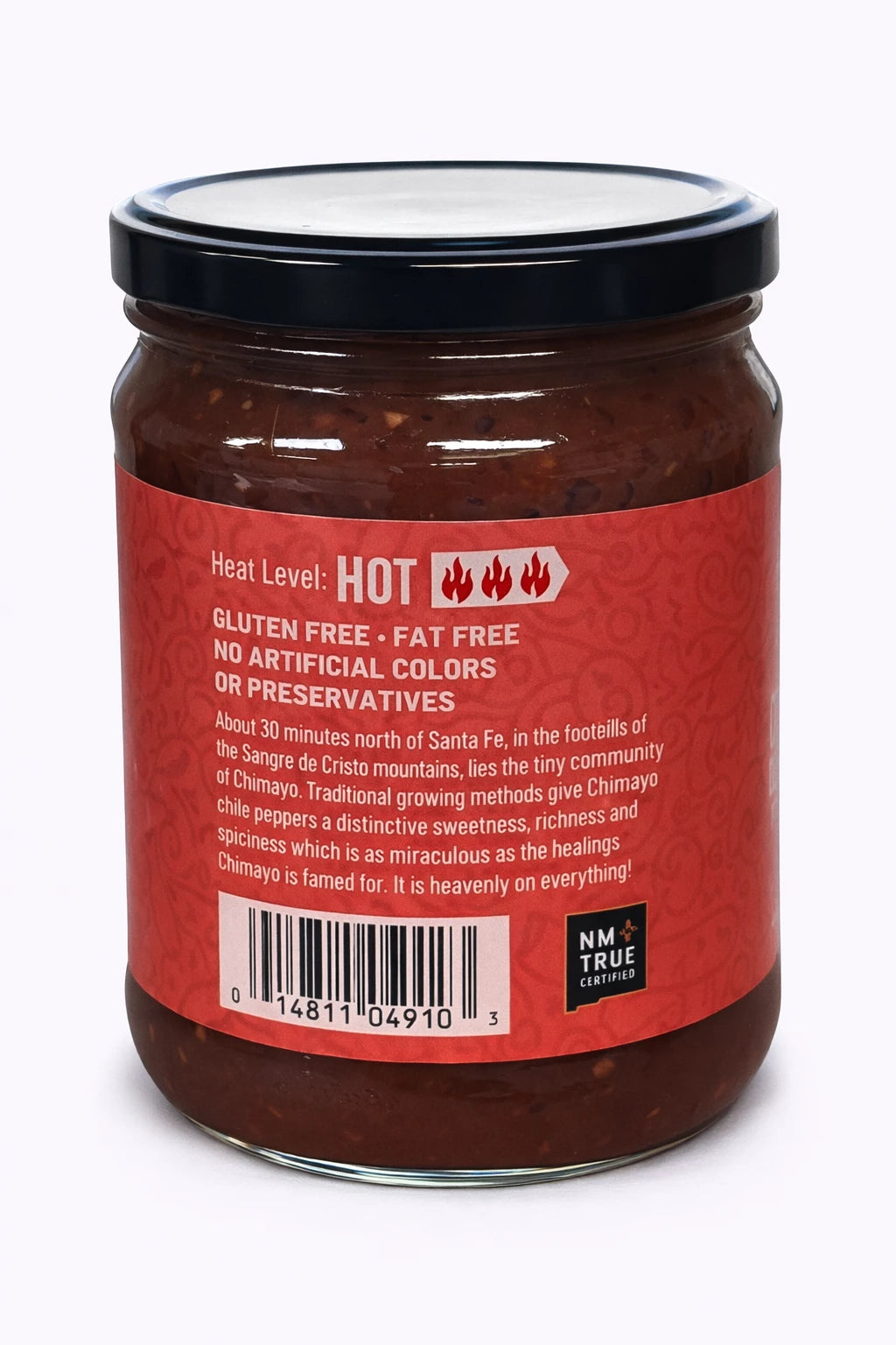 Santa Fe Seasons Chimayo Red Chile Salsa, recipe suggestion card