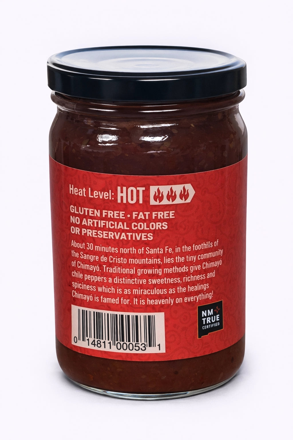 Santa Fe Seasons Chimayo Red Chile Salsa, recipe suggestion card