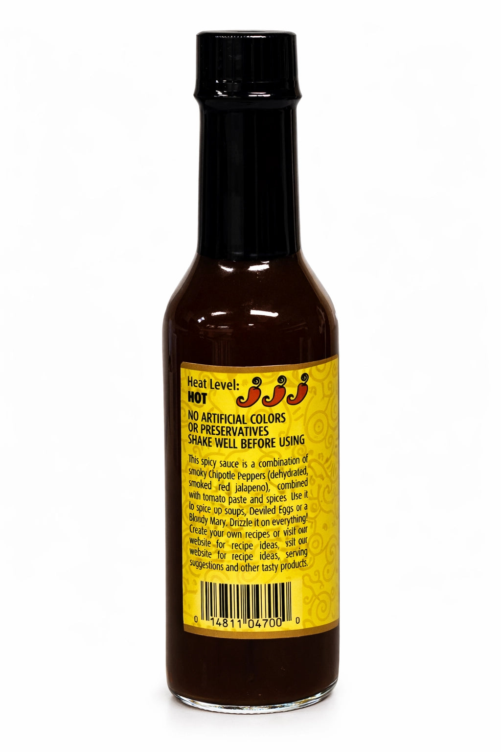 Santa Fe Seasons Chipotle Hot Sauce, recipe suggestion card