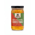 Santa Fe Seasons Christmas Jelly, front of jar