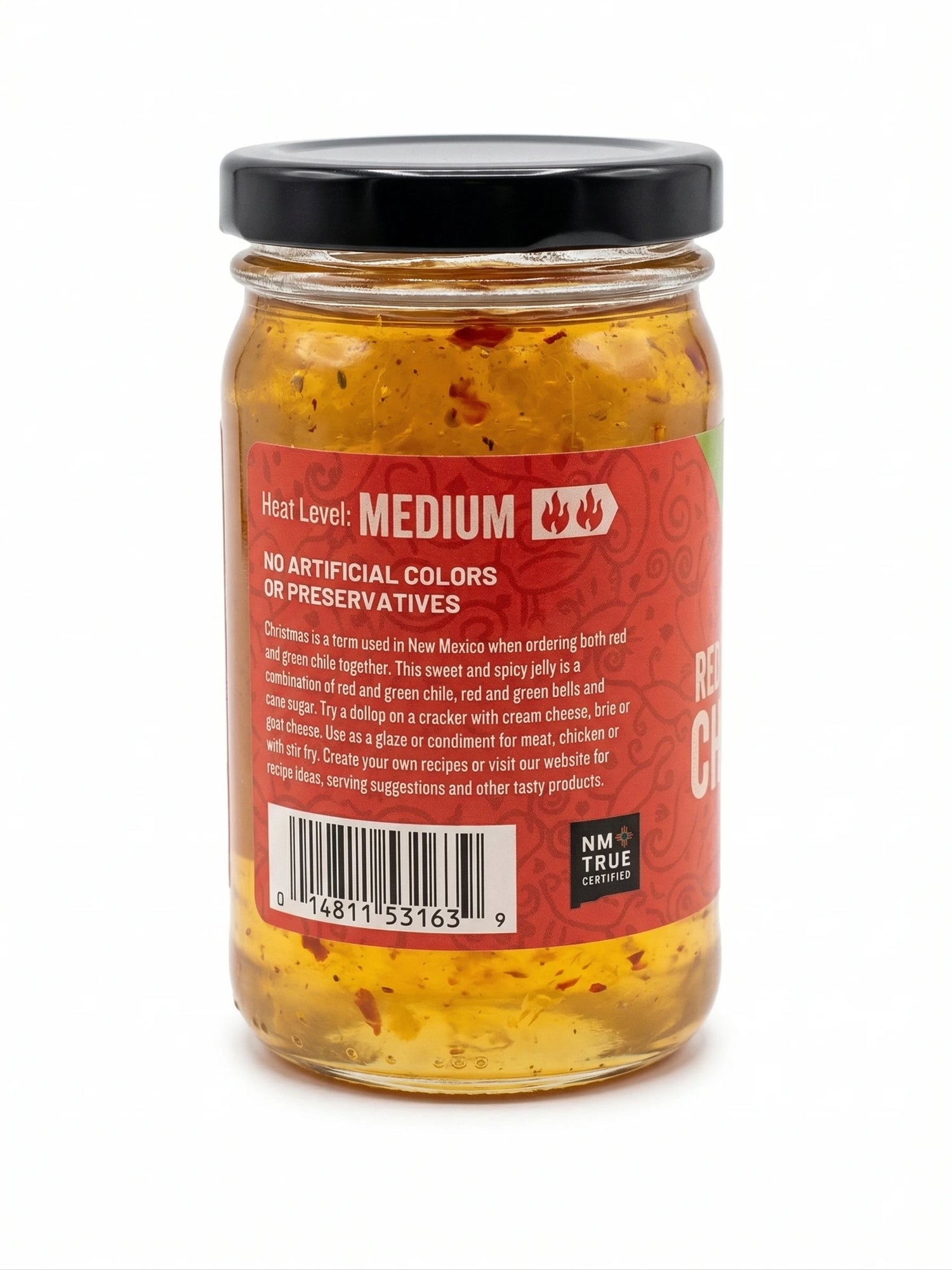 Santa Fe Seasons Christmas Jelly, recipe suggestion card