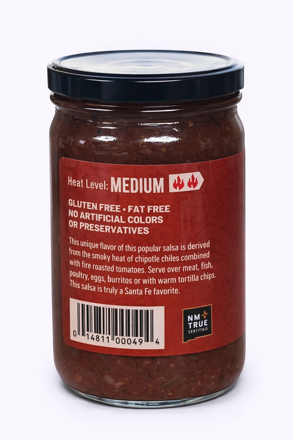 Santa Fe Seasons Fire Roasted Salsa, recipe suggestion card