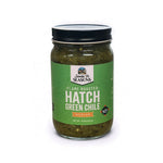 Santa Fe Seasons Flame Roasted Hatch Green Chile, Medium heat, front of jar