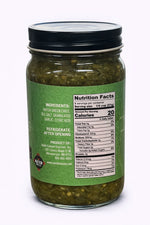 Santa Fe Seasons Flame Roasted Hatch Green Chile, Medium heat, ingredient list