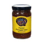Santa Fe Seasons Flamin' Pineapple Salsa, front of jar