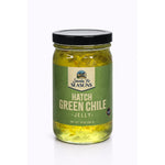 Santa Fe Seasons Green Chile Jelly, front of jar
