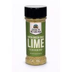 Santa Fe Seasons Hatch Green Chile Lime Seasoning, front of jar