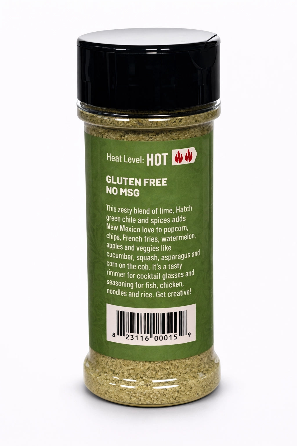 Santa Fe Seasons Hatch Green Chile Lime Seasoning, recipe suggestion card