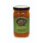 Santa Fe Seasons Green Chile Peach Jam, front of jar