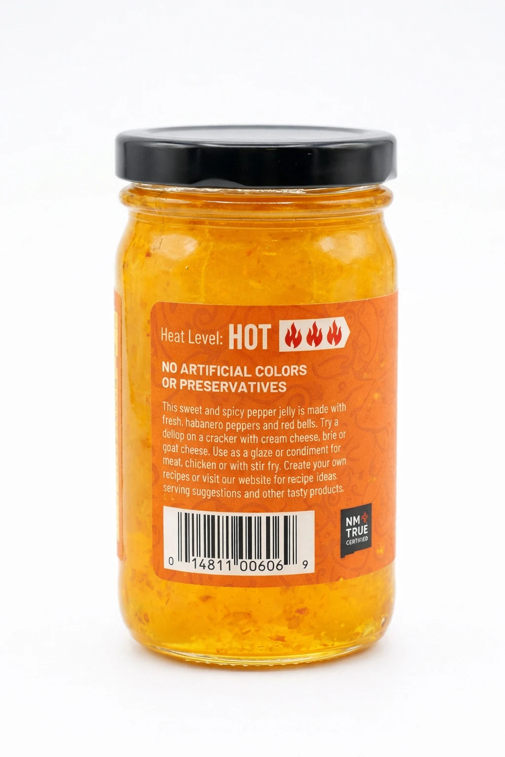 Santa Fe Seasons Habanero Jelly, recipe suggestion card